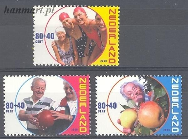 Znaczek Holandia 2000 Mi 1788-1790 Czyste **