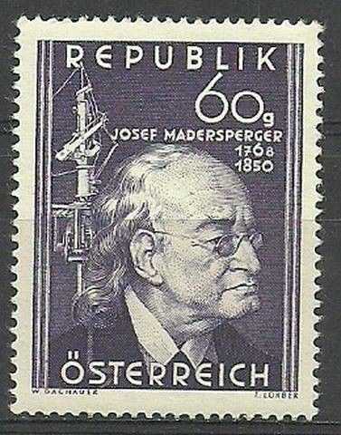Znaczek Austria 1950 Mi 951 Czyste **