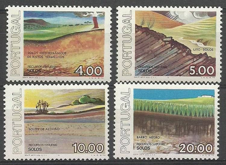 Znaczek Portugalia 1978 Mi 1393-1396 Czyste **