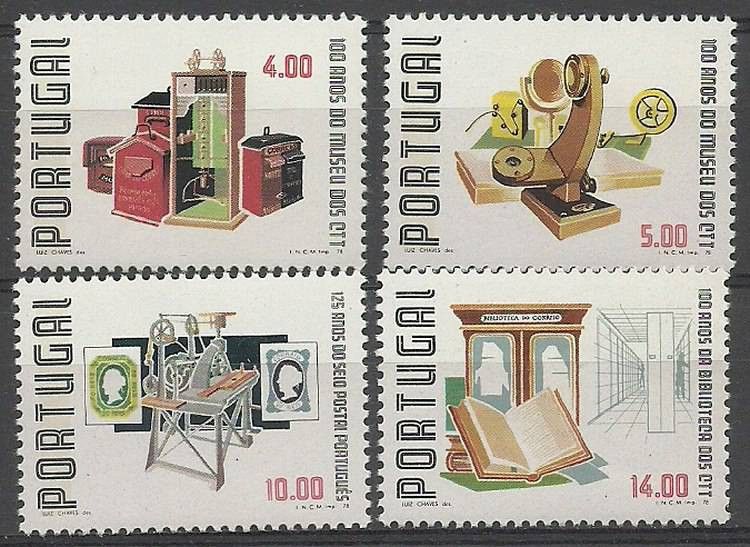 Znaczek Portugalia 1978 Mi 1424-1427 Czyste **