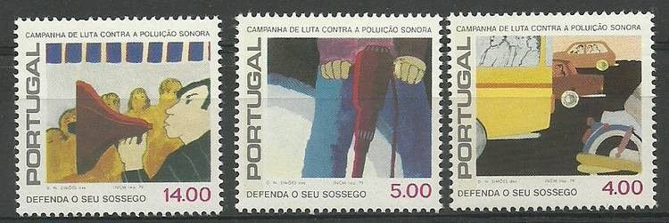 Znaczek Portugalia 1979 Mi 1436-1438 Czyste **