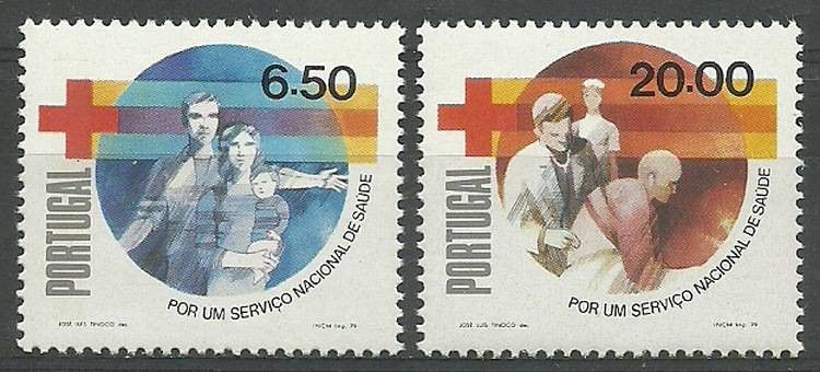 Znaczek Portugalia 1979 Mi 1467-1468 Czyste **