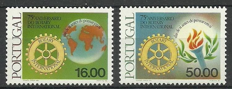 Znaczek Portugalia 1980 Mi 1480-1481 Czyste **