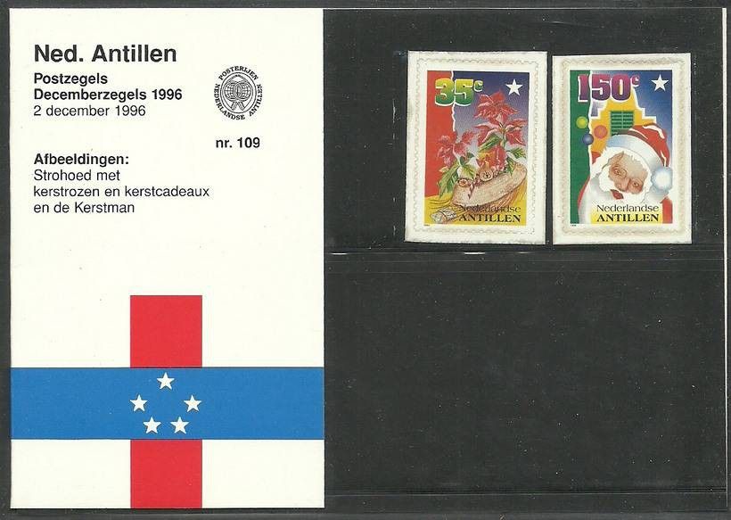 Znaczek Antyle Holenderskie 1996 Mi 882-883 Czyste **