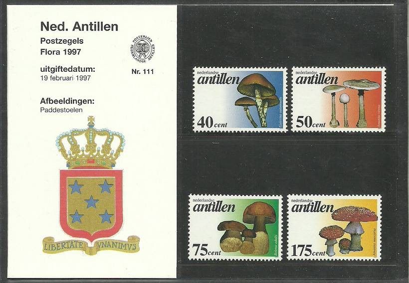 Znaczek Antyle Holenderskie 1997 Mi 888-891 Czyste **