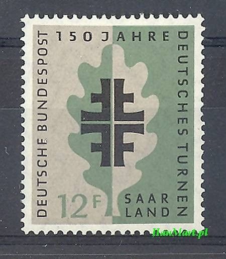 Znaczek Saara 1958 Mi 437 Czyste **