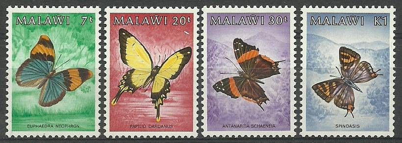 Znaczek Malawi 1984 Mi 432-435 Czyste **