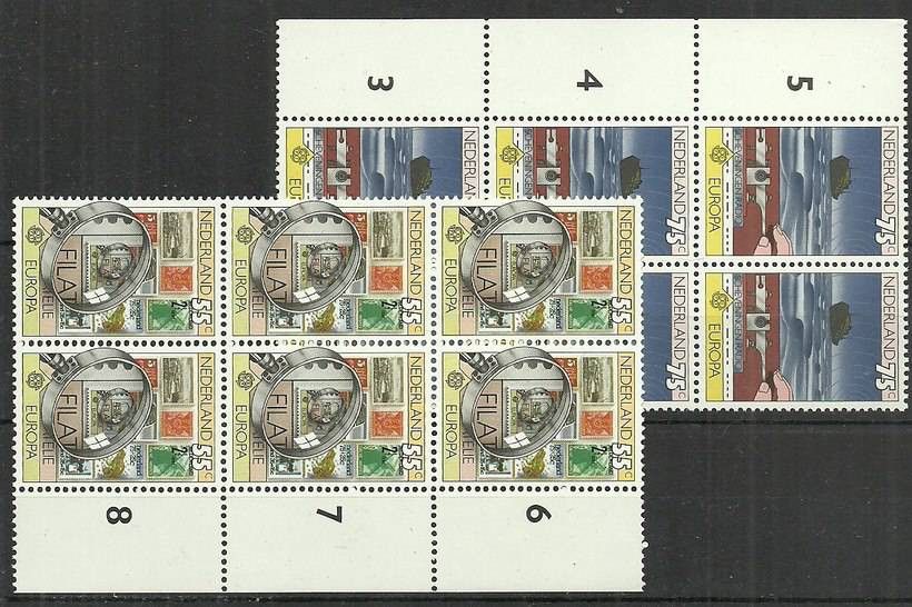 Znaczek Holandia 1979 Mi 1140-1141 Czyste **