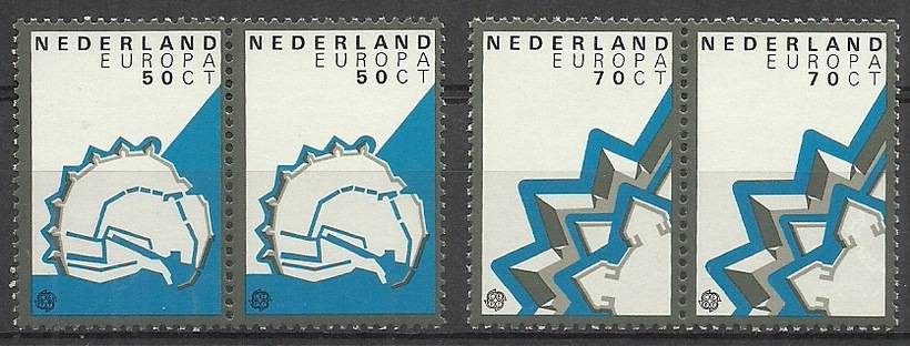 Znaczek Holandia 1982 Mi 1219-1220 Czyste **