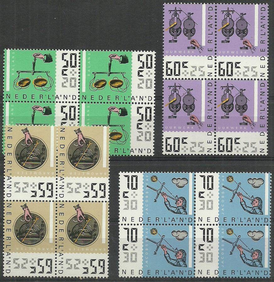 Znaczek Holandia 1986 Mi 1288-1291 Czyste **