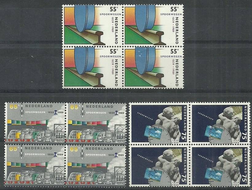 Znaczek Holandia 1989 Mi 1366-1368 Czyste **