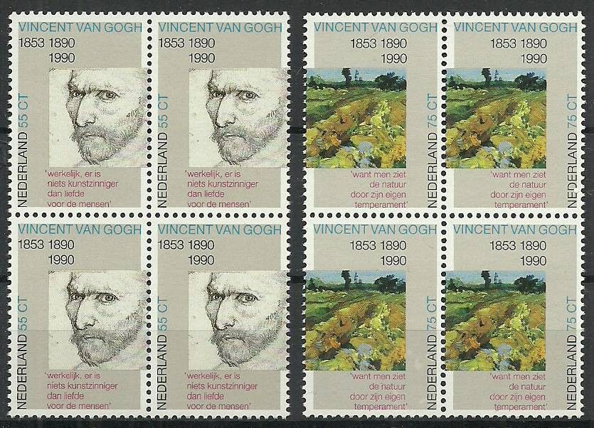 Znaczek Holandia 1990 Mi 1377-1378 Czyste **