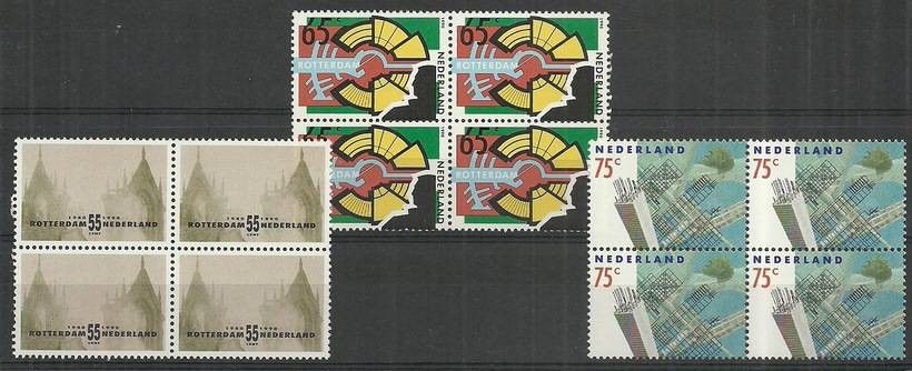 Znaczek Holandia 1990 Mi 1382-1384 Czyste **