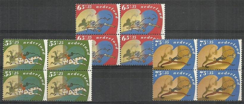 Znaczek Holandia 1990 Mi 1392-1394 Czyste **