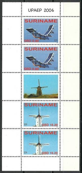 Znaczek Surinam 2006 Mi ark 2061-2062 Czyste **