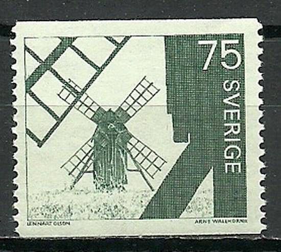 Znaczek Szwecja 1971 Mi 711A Czyste **