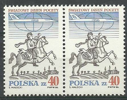 Znaczek Polska 1986 Mi 3051 Fi 2903 Czyste **