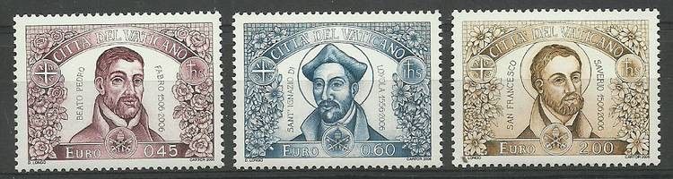 Znaczek Watykan 2006 Mi 1543-1545 Czyste **