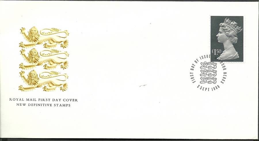Znaczek Wielka Brytania 1986 Mi 1084 FDC