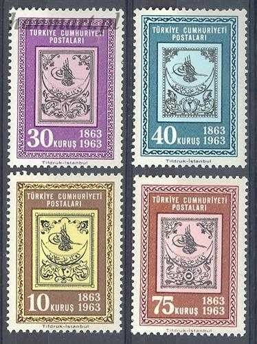 Znaczek Turcja 1963 Mi 1850-1853 Czyste **
