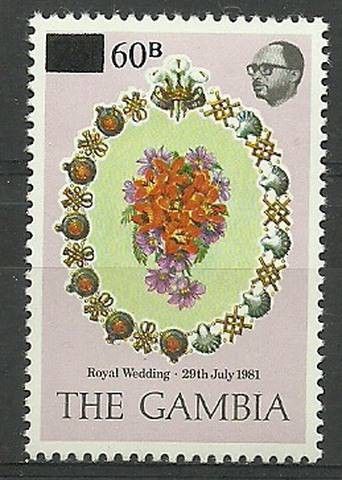 Znaczek Gambia 1982 Mi 437 Czyste **