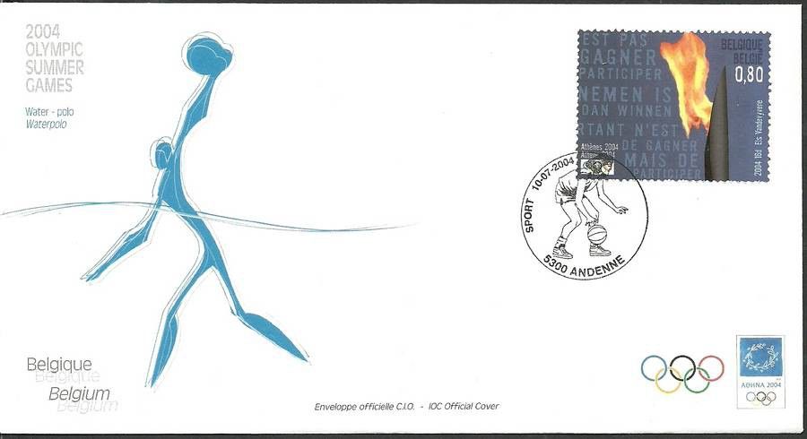 Belgia 2004 Mi 3355 FDC