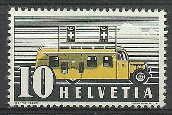 Znaczek Szwajcaria 1937 Mi 311II Czyste **