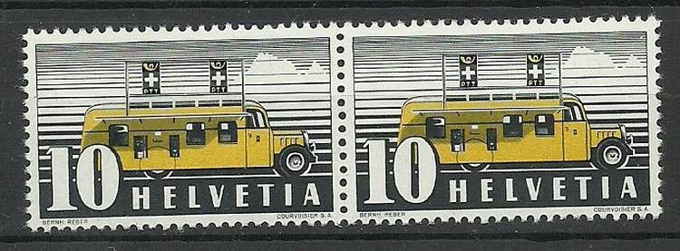 Znaczek Szwajcaria 1937 Mi 311II Czyste **