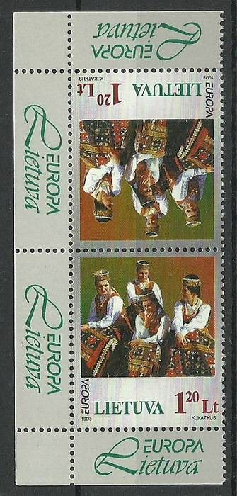 Znaczek Litwa 1998 Mi 664 Czyste **