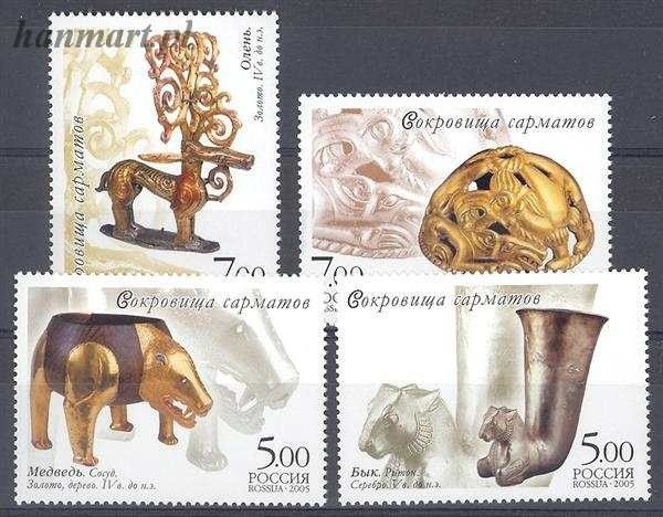 Znaczek Rosja 2005 Mi 1232-1235 Czyste **