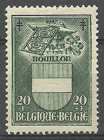 Znaczek Belgia 1947 Mi 802 Z podlepką *