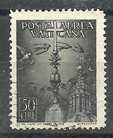 Znaczek Watykan 1947 Mi 145 Stemplowane