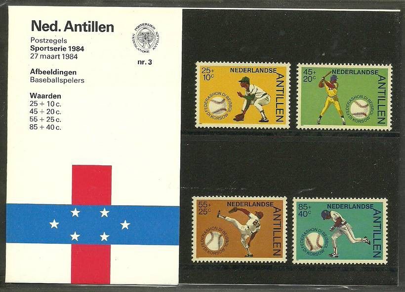 Znaczek Antyle Holenderskie 1984 Mi 520-523 Czyste **