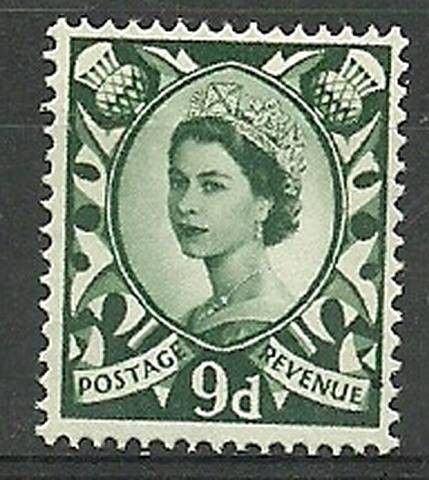 Znaczek Wielka Brytania 1970 Mi SKO13 Czyste **