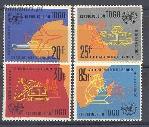 Znaczek Togo 1961 Mi 325-328 Czyste **