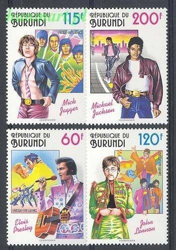 Znaczek Burundi 1993 Mi 1793-1796 Czyste **