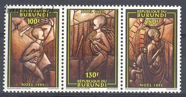 Znaczek Burundi 1996 Mi 1819-1821 Czyste **