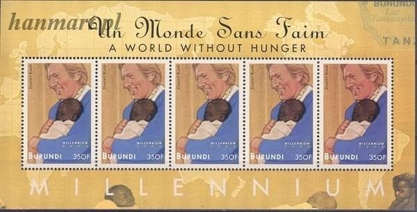 Znaczek Burundi 2000 Mi ark 1847 Czyste **
