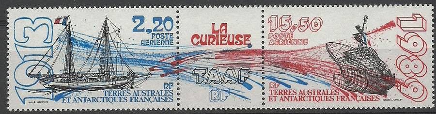 Znaczek TAAF 1989 Mi 252-253 Czyste **
