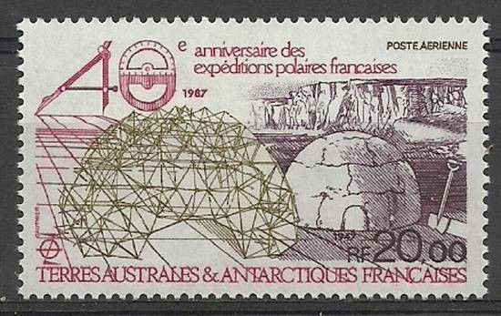 Znaczek TAAF 1987 Mi 231 Czyste **