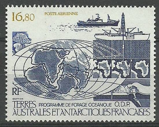 Znaczek TAAF 1987 Mi 229 Czyste **