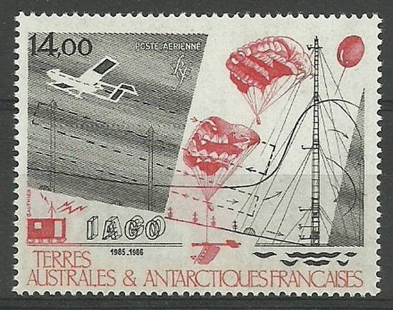 Znaczek TAAF 1986 Mi 218 Czyste **