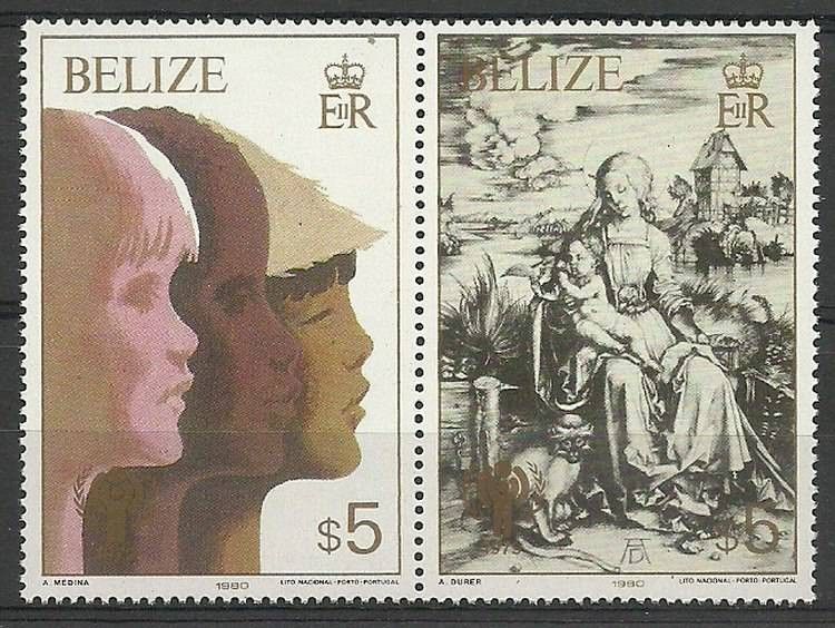 Znaczek Belize 1980 Mi 483-484 Czyste **