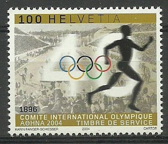 Znaczek Szwajcaria 2004 Mi ioc 3 Czyste **