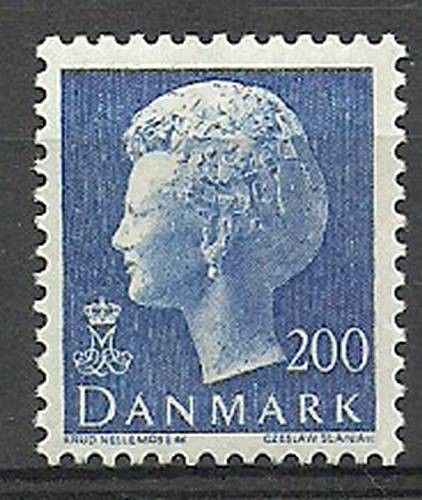 Znaczek Dania 1981 Mi 732 Czyste **