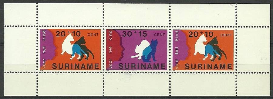 Znaczek Surinam 1978 Mi bl 22 Czyste **