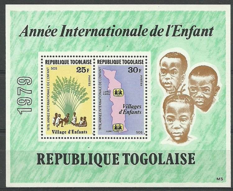 Znaczek Togo 1979 Mi bl 143 Czyste **