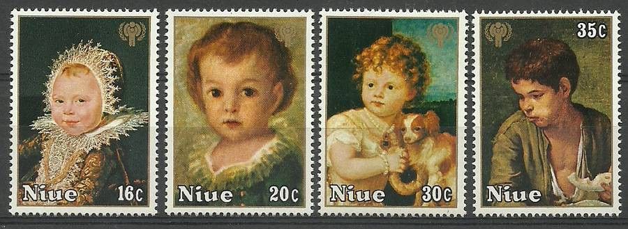 Znaczek Niue 1979 Mi 238-241 Czyste **