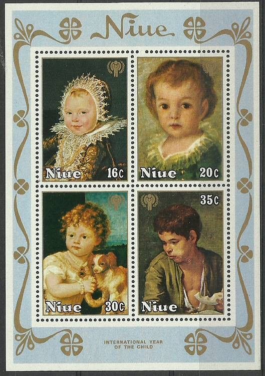 Znaczek Niue 1979 Mi bl 15 Czyste **