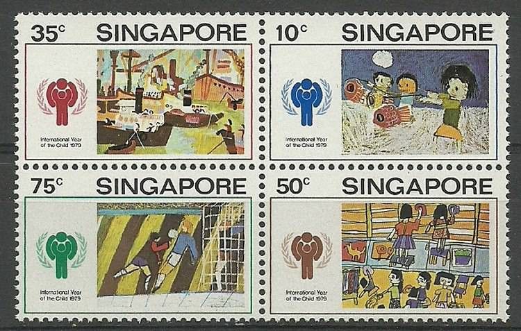 Znaczek Singapur 1979 Mi 335-338 Czyste **